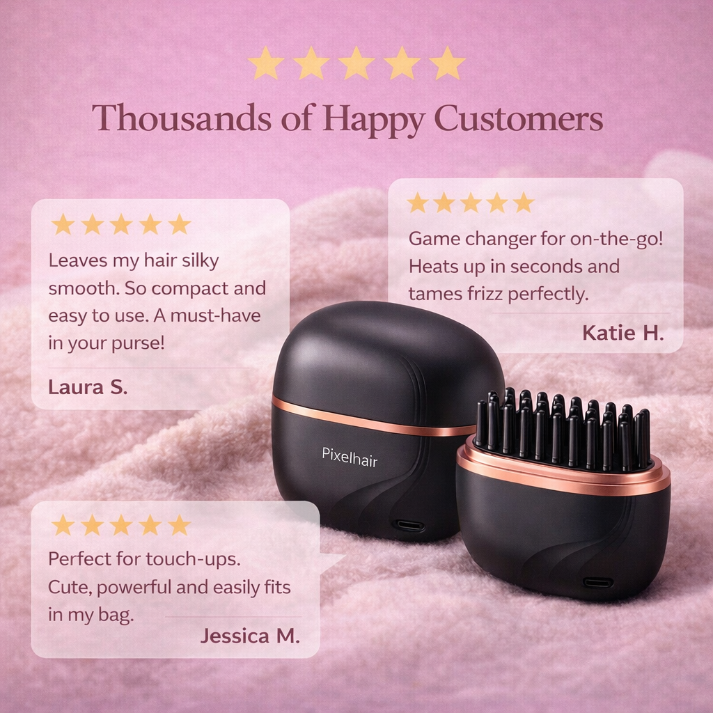 Pixelheir™ Mini Hair Straightener